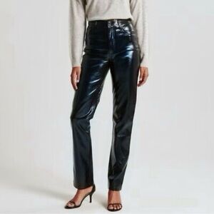 Abercrombie & Fitch Black Straight Leg Pants